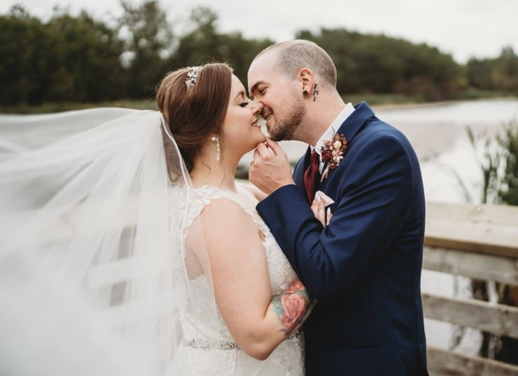 Breanna and Danny –  Edmonton Country Lodge Wedding