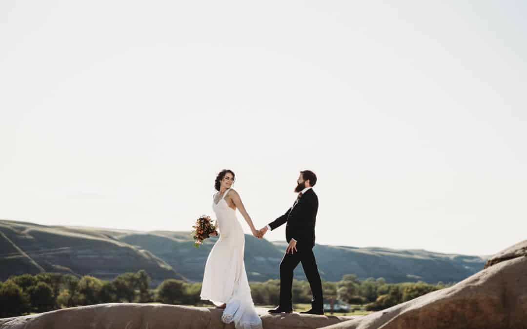 Drumheller Styled Wedding Shoot